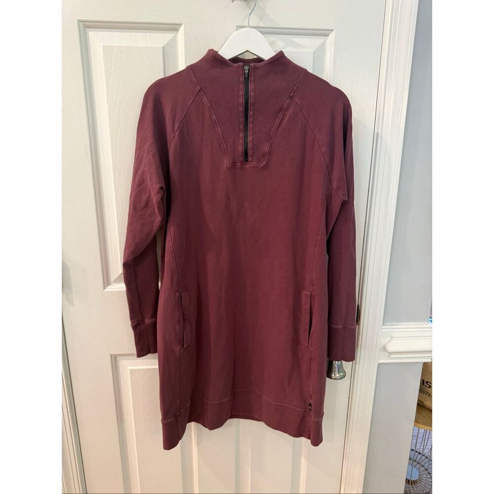 American Giant Plus Sweatshirt Quarter Zip Dress sz XL